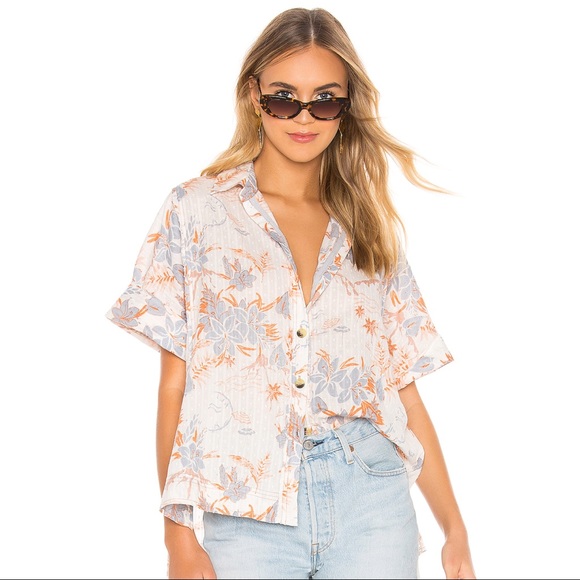Free People Tops - Free People Button Up Shirt